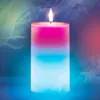 Nattlampor typ ljus 7-färg färgljus hembelysning ljus för att skapa aromantisk atmosfär bröllop och gåvor leveranser natt