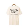Star Galleryes T-Shirts Herren Designer Dept Mode Herrenbekleidung Los Kurzarm Briefdruck Lose Rückseite Halbpullover 9D5U