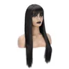 NOUVEAU ÉLÉSIGNE FEMME BLACK BLACK COSPlay Hair Full Wig