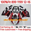 OEM Fairings for Ducati Panigale 899s 1199s 899-1199 12-16 Bodywork 164NO.41 899 1199 S R 12 13 14 15 16 899R 1199R 2012 2013 2014 2016 2016 Body Incection Black Blue