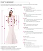 Sukienki imprezowe bohemian prosta linia ślub w szyku w szyku w szyku w szyku koronka aplikacja Koronka Siekła dla kobiet suknie vestidos elegantes para mjjerparty