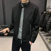 Herrenjacken Schwarz Micro Wildleder Herren Mäntel Und Für Herren Stil Lässig Bomber Baseball Grau Streetwear Kleidung KhakiHerren