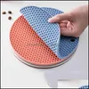 Mats Pads Table Decoration Accessories Kitchen Dining Bar Home Garden Newrubber Potholder Mat Kitchen Pot Coaster Bowl Desk Non-Slip Roun