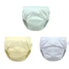 3st/Lot Training Pants Summer Baby Shorts Solid Color Washable Underwear Boy Girl Cloth Diapers Återanvändbara blöjor Spädbarnsbyxor 220512