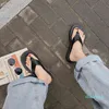 sandals Fashion Anti Slip Outer Beach Sandals Women Slippers Summer Color Adjustment Platform Fishbone 220623