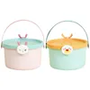 Present Wrap Portable Cute Bucket Candy Box Kids Toys Container för bröllop Favor Centerpiecegift