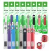 8 개의 컬러 전자 담배 자아 510 스레드 바닥 USB 충전 900mAh 전자 담배 펜 배터리 UGO-V2 공장 가격