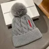 Vrouw Mutsen Gesp Wollen Donsmuts Outwears Warme Sneeuw Hoeden Beanie Cap Casual Lente Winter Fit