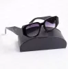 Zonnebrillen modeontwerper zonnebril met een bril Sunglazen voor man vrouw 7 kleur optionele goede kwaliteit snel