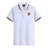 Turin F.C. Polos en coton mercerisé pour hommes et femmes, T-shirt de sport respirant à manches courtes avec revers, LOGO personnalisable