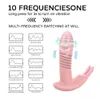 G Wibrator gildo dildo dla kobiet teleskopowych obrotowych masażu pochwy stymulują zdalne sterowanie dorosłymi seksowne zabawki