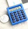 Симпатичный студенческий карман 8 цифровой мини -электронный калькулятор конфеты 5 цветов Расчет калькуляции монет калькулятор офис офис