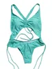 ملابس السباحة النسائية 2021Biniki قطعة واحدة بيكيني الصلبة البيكيني الكبير
