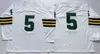 Sällsynta 4 Brett Favre Jersey 5 Paul Hornung Bart Starr 66 Ray Nitschke Reggie Vit Grön Jersey Retro Fotbollströjor Stitched Mens