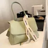 Purses Outlet bag large capacity solid color texture handbag 2022 new women's style sling one Shoulder Messenger Tote Bag