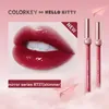 Lip Gloss Spring Summer Women Beauty Cosmetic Velvet Matte Mirror Surface Glaze Moisturizing Hydrating Tint MakeupLip