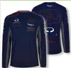 T-shirt F1 Formuła 1 Letnia koszula z długim rękawem z tym samym niestandardowym223k