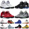 Basketball Shoes Trainers Sneakers Green Bean Easter Raging Red Racer Blue Sail Oreo White Cement Anthracite Black Metallic 5S Unc Mens Jumpman 5 Concord Mars For Her