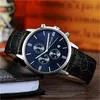 watch men classic multicolour select promotion quartz private label wristwatch leather strap watch5RU39UUR