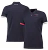 2022 F1 Team T-shirt Formula 1 Racing T-shirts Summer Mens Polyester Quick Dry Polo Shirts Short Sleeved Fashion Car Workwear Jersey