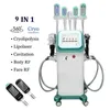 Cryolipolyse système de congélation des graisses rf remodelage du corps cavitation perte de poids lipo laser liposuccion machines d'élimination de la cellulite