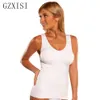 GZXISI Women Wireless Cami Tank Top Slim Body Shaper Bra Vest Camisole Camisable Camisable Divelming Depling Weist Corset 20122830215
