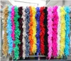 Вечеринка поставляет белое перьев Boas Turkee Peater Boa Большой Chandelle Marabou Feather-Boa Свадебная церемония Boas-White Pink Orange Yellow Red Green SN4557