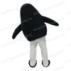 Halween Penguin Mascotte Costume Caratteristica del carnatore Carnevale UNISEX ADULTI DEGLI CONTI BILECCHI