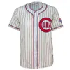 Chen37 Custom Men 's Team Jerseys Cream Grey White Red 2017 야구 클래식 셔츠 1947로드 저지 쿠바 UAA 1952 좋은 유니폼