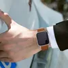 정품 진짜 가죽 스트랩 애플 시계에 대한 밴드 Iwatch 7 6 5 4 3 스마트 시계 스포츠 팔찌 손목 스트랩