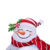 Boinas Tocados navideños Dibujos animados Papá Noel / Muñeco de nieve Tela no tejida Decoración del festival