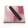 50pcs / lot Rectangulaire Red Sponge Black Sandpaper File File Buffer Double côté Emery Board Tools for Nail Art