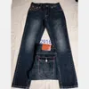 Fashion-Straight-Leg 24SS Nuovi veri jeans elastici Robin Rock Revival Jeans Crystal Studs Designer Designer Pantaloni 2919 619