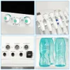 7 I 1 Hydra Skin Analyzer Management Water Dermabrasion Face Machine med RF Scrubber Peeling Test Pen Hydrogen Oxygen Face Device