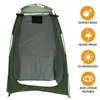 Portabel utomhusduschtält Camp Toalett Regnskydd för camping POP -UP PRIVACY Tält utomhusdressing Tält Easy Set Up H220419