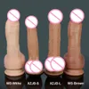 8,46 tum ny realistisk dildo med kraftfull sugskuprealistisk penis sexig leksak flexibel G-plats krökt axel och boll