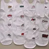 Multistyle Fashion Letter Baby Bib Cotton Burp Tyg för spädbarn Toddler Vattentät droolhaklappar Salivhandduk