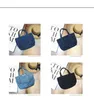 wholale oversized shoulder shopping bag open beach bag cotton cloth jean denim tote bag