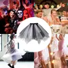 Spódnice Krótkie imprezę Tutu Ballet Bublet Dance Spódnica Kolorowa retro wielowarstwowa tiulowy petticoat sukienka Promowa dla Ladyskirts s