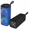 Haut-parleur Bluetooth sans fil LM-882 Double haut-parleur portable avec lumière LED sans logo LM bleu noir rouge camouflage couleur Pls Contactez-nous pour avec le style de logo