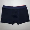 Nya lyxiga män underkläder 100% bomull Soft Boxers Män Underbyxor Sexig Man Underkläder AA80889