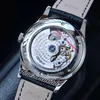 Neue Grand Complication Moon Phase 5396R-011 A2813 Automatik Herrenuhr 5396 Weißes Zifferblatt Stick Marker Roségoldgehäuse Braune Lederuhren Datum TWPP Timezonewatch