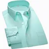 S ~ 7xl camisa de tamanho grande homens em forma regular coleira quadrada manga comprida vestido camisas para swill sólido listrado branco homens roupas 220401