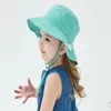 여름 베이비 태양 모자 소년 모자 어린이 파나마 유니렉스 비치 소녀 버킷 모자 만화 유아 모자 UV 보호 gc1279