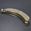 New 1pc Crystal Barrette Accessories Rhinestone Hairpin Hair Clip Hair Gift Banana Women Hair Accessories Hairgrip