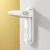Säkerhetsgrindar Dörrspaken Lås Baby Proofing Handle Lock Childishing Doors Knob Lock Lätt att installera 1170 E3