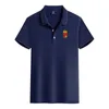 Ungern National Men's Summer Leisure High-End Combed Cotton T-Shirt Professional Short Sleeve Lapel Shirt