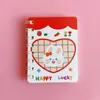 Anteckningar Kawaii 80 Sheets Coil Portable Pocket Notebook Agenda Sprial Memo Pads Small Notepad Present School StationeryNotepads