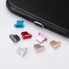 1PC Colorful Metal Cell Phone Anti-Dust Gadgets Charger Dock Plug Stopper Cap Cover for iPhone X XR Max 8 7 6S Plus Cell-Phone Accessories