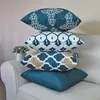 Poduszka/poduszka dekoracyjna 60x80cm Twill Waterproof Colorful Print Outdoor Pillowcase Summer Cool Cushion Cover for Patio Sofa balkon